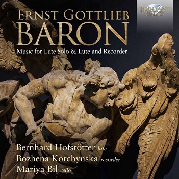 Cover van Hofstotter, Bernhard – Baron: Music For Lute Solo & Lute and Recorder