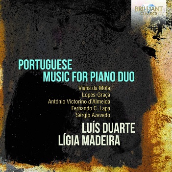 Cover van Duarte, Luis – Portuguese Music For Piano Duo