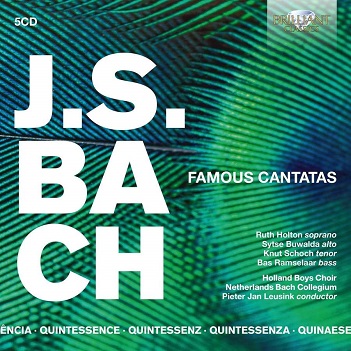 Cover van onbekende artiest – Quintessence J.S. Bach: Famous Canatas