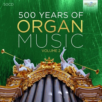 Cover van V/A – 500 Years of Organ Music Vol. 2