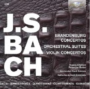 Cover van onbekende artiest – Quintessence: J.S. Bach: Brandenburg Concertos, or