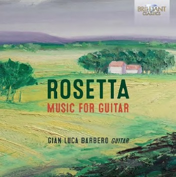 Cover van Barbero, Gian Luca – Rosetta: Music For Guitar