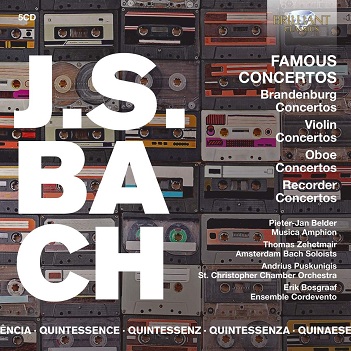 Cover van Musica Amphion – Quintessence J.S. Bach: Famous Concertos
