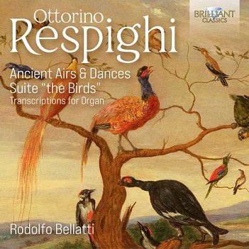 Cover van Rodolfo Bellatti – Respighi: Ancient Airs & Dances & Suite "the Birds