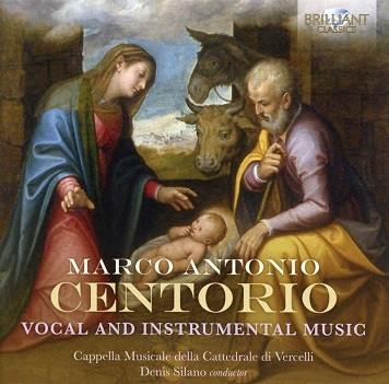 Cover van Capella Musicale Della Cattedrale Di Vercelli – Centorio: Vocal and Instrumental Music