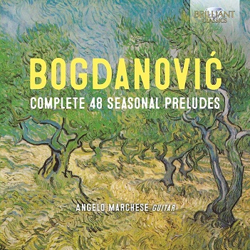 Cover van Marchese, Angelo – Bogdanovi?: Complete 48 Seasonal Preludes