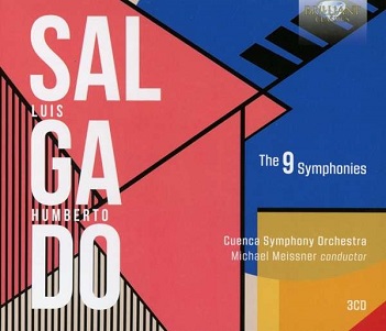 Cover van Cuenca Symphony Orchestra – Salgado: the 9 Symphonies