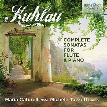 Cover van Maria Caturelli – Kuhlau: Complete Sonatas For Flute & Piano