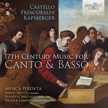 Cover van Mvsica Perdvta – 17th-Century Music For Canto & Basso