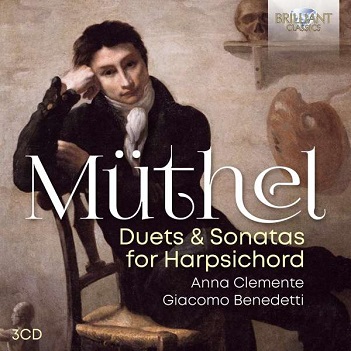 Cover van Anne Clemente – Muthel: Duets & Sonatas For Harpsichord