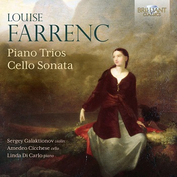 Cover van Galaktionov, Sergey – Farrenc: Piano Trios/Cello Sonata