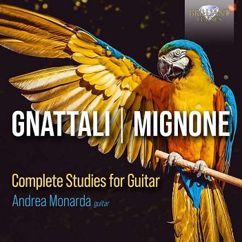 Cover van Monarda, Andrea – Gnattali, Mignone: Complete Studies For Guitar