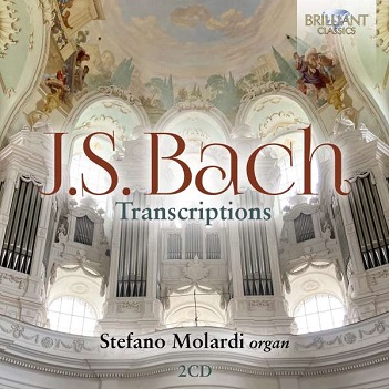 Cover van Stefano Molardi – J.S. Bach: Transcriptions