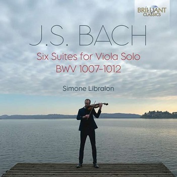 Cover van Libralon, Simone – J.S. Bach: Six Suites For Viola Solo Bwv 1007-1012