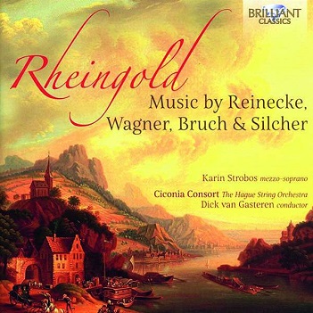 Cover van Strobos, Karin – Rheingold: Music By Reinecke, Wagner, Bruch & Silc
