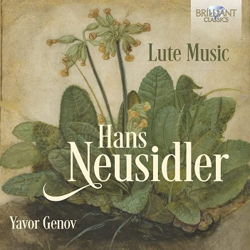 Cover van Yavor Genov – Neusidler: Lute Music