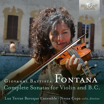Cover van Neyza Copa – Fontana: Complete Sonatas For Violin and B.C.