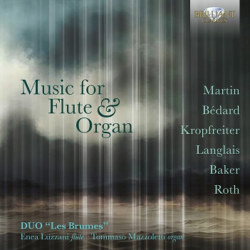 Cover van Duo "Les Brumes" – Music For Flute & Organ, Martin, Bedard, Kropfreit
