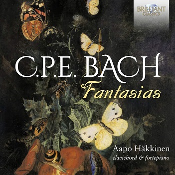 Cover van Aapo Hakkinen – C.P.E. Bach: Fantasias