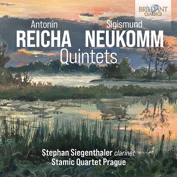Cover van Siegenthaler, Stephan & Stamic Quartet – Reicha & Neukomm Quintets