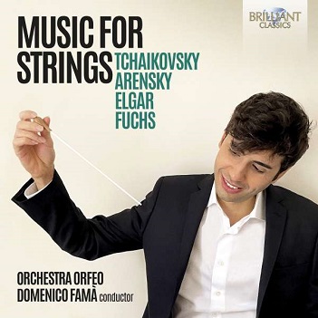 Cover van Orchestra Orfeo – Music For Strings By: Elgar, Arensky, Tchaikovsky,