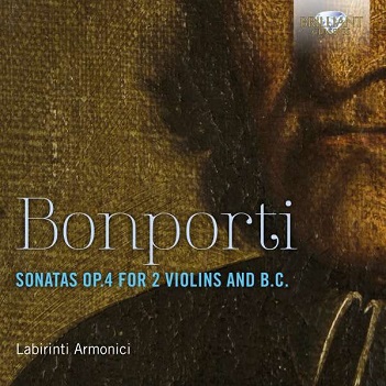 Cover van Labirinti Armonici – Bonporti: Sonatas Op.4 For 2 Violins and B.C.
