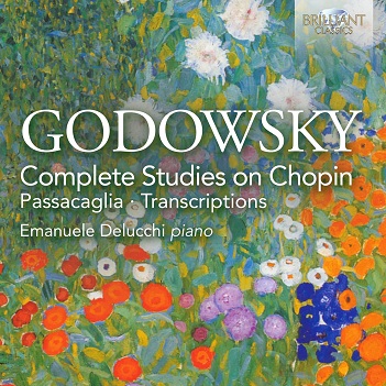 Cover van Emanuele Delucchi – Godowsky: Complete Studies On Chopin, Passacaglia,