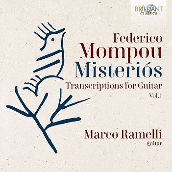 Cover van Ramelli, Marco – Federico Mompou: Misterios, Transcriptions For Guitar Vol. 1