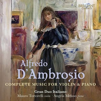 Cover van Gran Duo Italiano – D'ambrosio: Complete Music For Violin & Piano