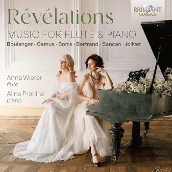 Cover van Anna Wierer – Revelations: Music For Flute & Piano By Boulanger,