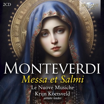 Cover van Le Nuove Musiche & Krijn Koetsveld – Monteverdi: Messa Et Salmi