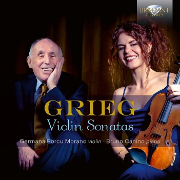 Cover van Morano, Germana Porcu – Grieg: Violin Sonatas
