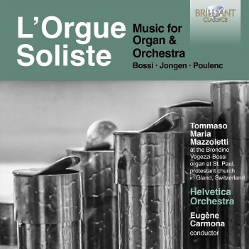 Cover van Mazzoletti, Tommaso Maria – L'orgue Soliste - Music For Organ & Orchestra
