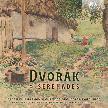 Cover van Czech Philharmonic Chamber Orchestra Pardubice – Dvorak: 2 Serenades