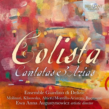 Cover van Ensemble Giardino Di Delizie & Ewa Anna Augustynowicz – Lelio Colista: Cantatas & Arias