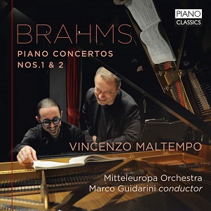 Cover van Boston Symphony Orchestra, Leo – Brahms: Piano Concerto Nos 1 & 2