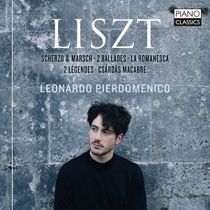 Liszt: Scherzo & Marsch, 2 Ballades, La Romanesca,