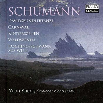 Cover van Yuan Sheng – Schumann: Piano Music