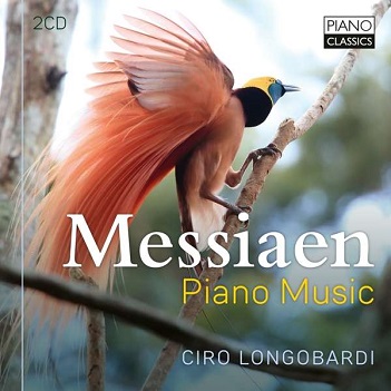 Cover van Ciro Longobardi – Messiaen: Piano Music