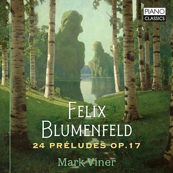Cover van Viner, Mark – Blumenfeld: 24 Preludes Op.17