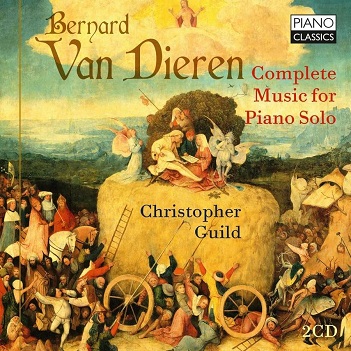 Cover van Guild, Christopher – Van Dieren: Complete Music For Piano Solo