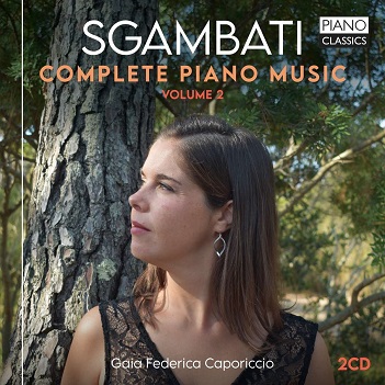 Cover van Caporiccio, Gaia Federica – Sgambati: Complete Piano Music Volume 2