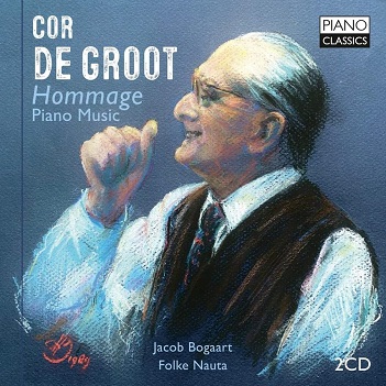 Cover van Jacob Bogaart – Cor De Groot: Hommage, Piano Music