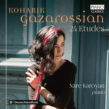 Cover van Karoyan, Nare – Koharik Gazarossian: 24 Etudes