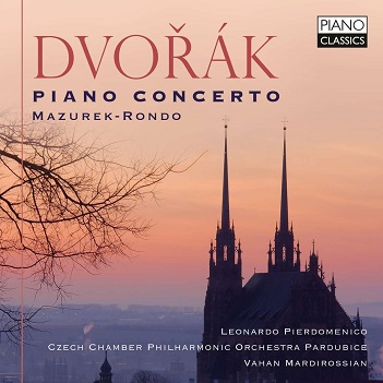 Cover van Pierdomenico, Leonardo – Dvorak Piano Concerto