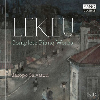 Cover van Salvatori, Jacopo – Lekeu: Complete Piano Works