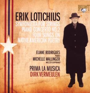 Cover van Prima La Musica – Lotichius: Symfonietta For Strings, Piano Concerto