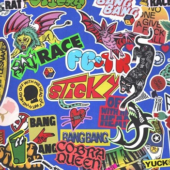 Cover van Carter, Frank & the Rattlesnakes – Sticky
