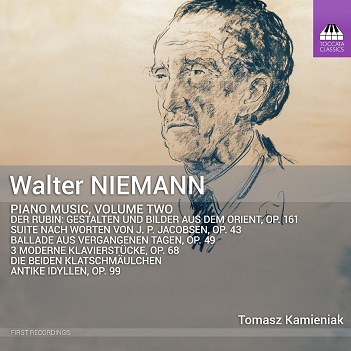 Walter Niemann: Piano Music, Volume One