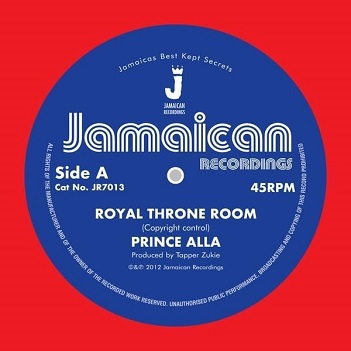 Cover van Prince Alla – 7-Royal Throne Room/Hail Rastafari